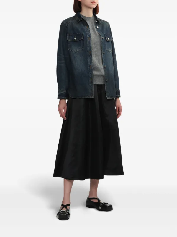 Toga フラットシューズ | ブラック | FARFETCH JP