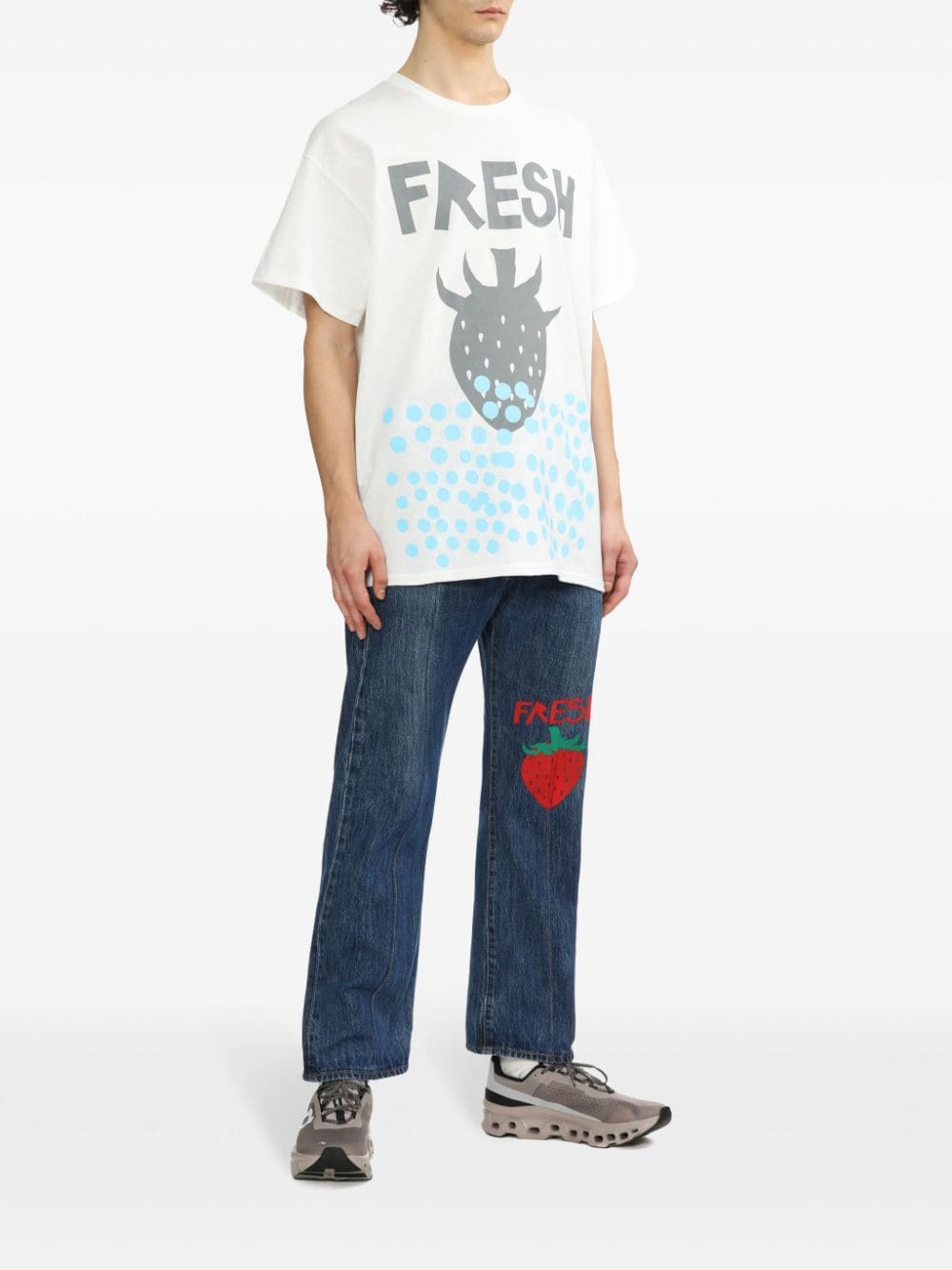 WESTFALL Fresh T-shirt - Wit