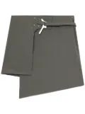 HELIOT EMIL asymmetric wrap skirt - Green