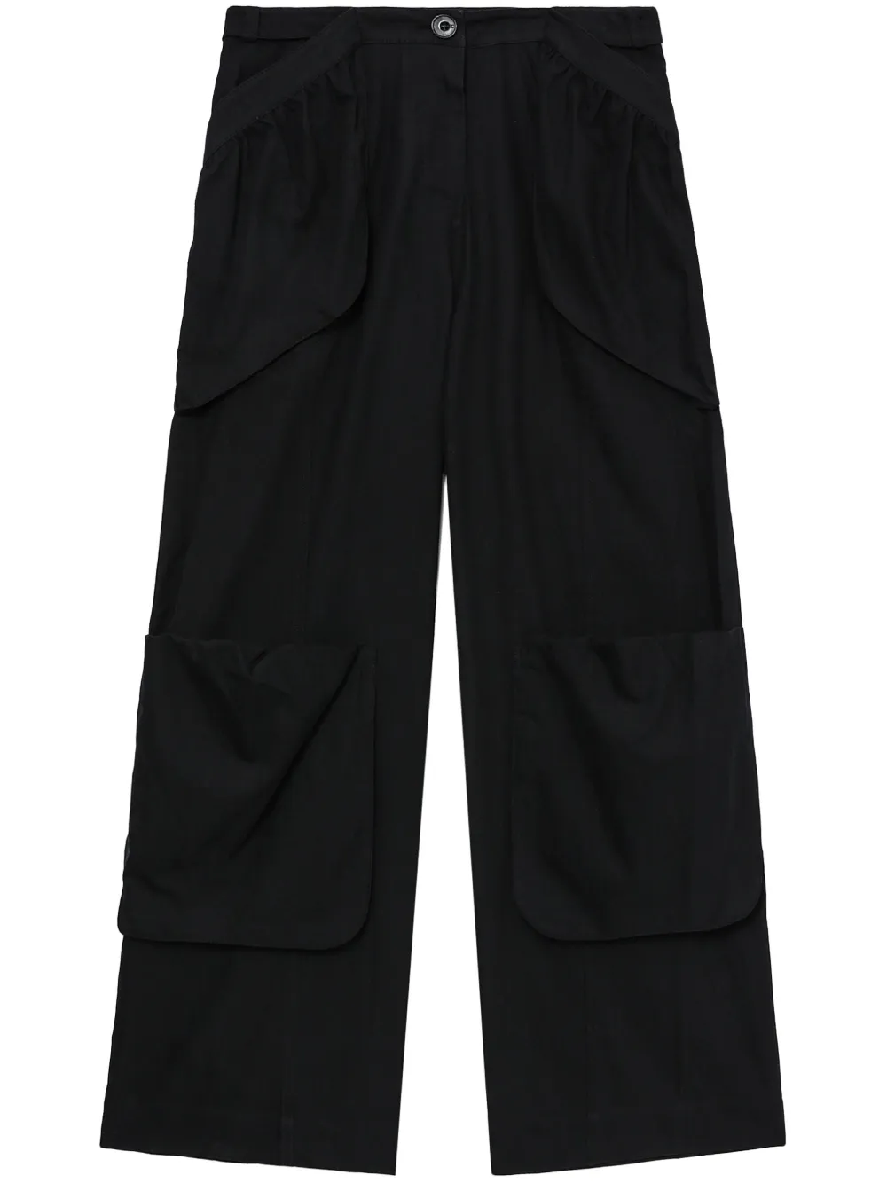 Low Classic cargo trousers - Black