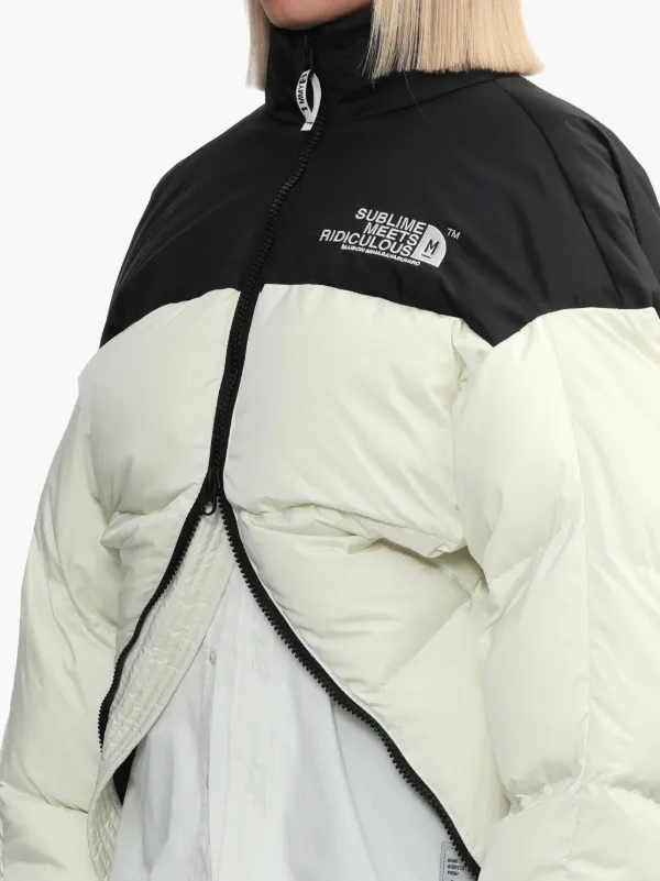 Maison MIHARA YASUHIRO クロップド パデッドジャケット | ホワイト