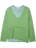 Kiko Kostadinov layered T-shirt - Green