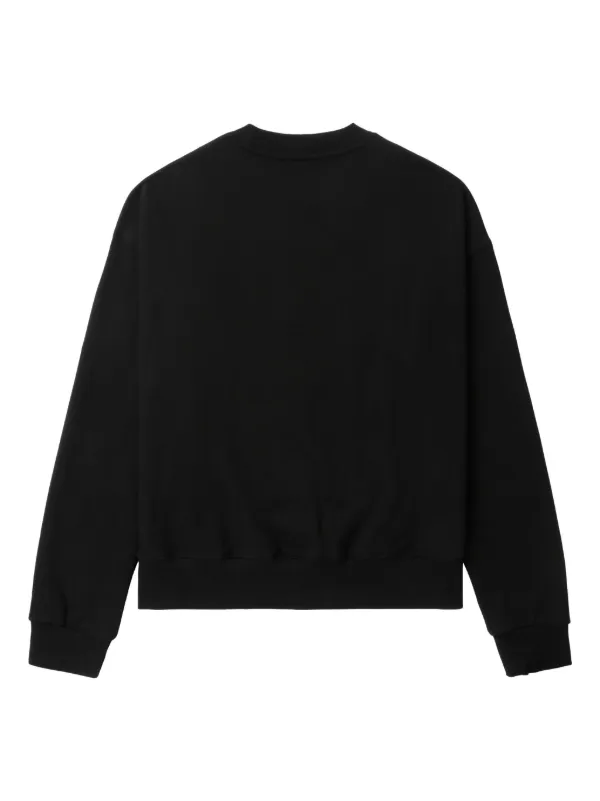 ★【ANDERSSON BELL】★NEW AB LOGO EMBROIDERY SWEATSHIR.T★ Andersson Bell logo-embroidered Sweatshirt | Black | FARFETCH