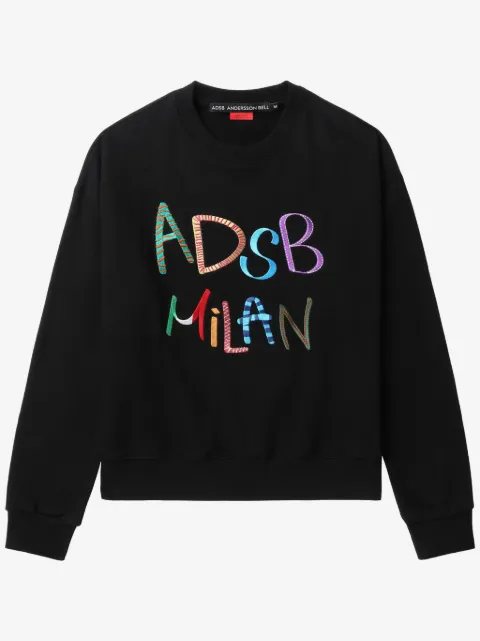 Andersson Bell logo-embroidered sweatshirt 
