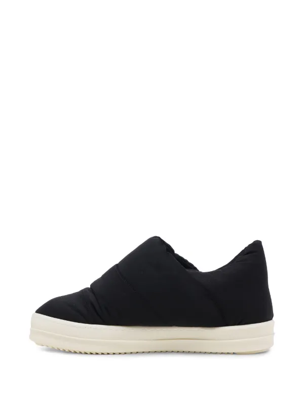 Rick Owens DRKSHDW ローカットスニーカー スリッポン ブラック Rick Owens DRKSHDW Porterville Puffer スリッポンスニーカー