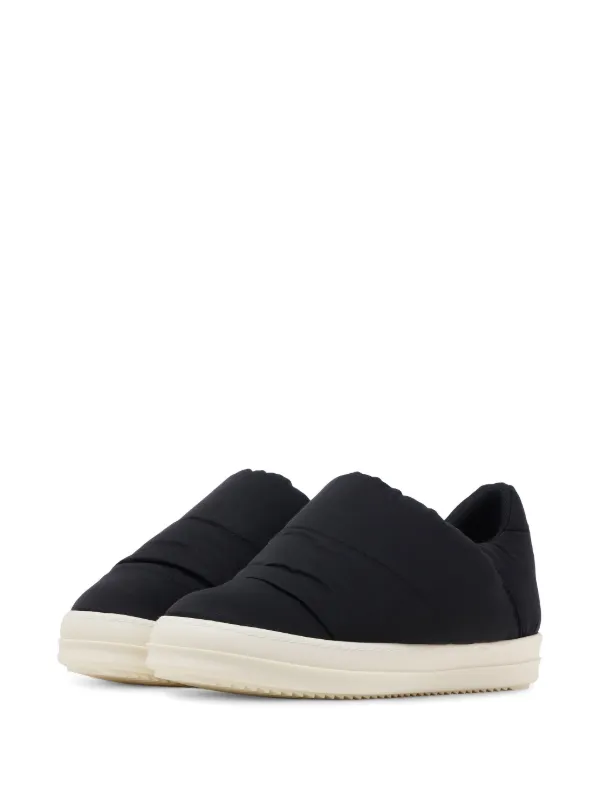 Rick Owens DRKSHDW ブラック Porterville Sneaks スニーカー Rick Owens DRKSHDW Porterville Puffer スリッポンスニーカー