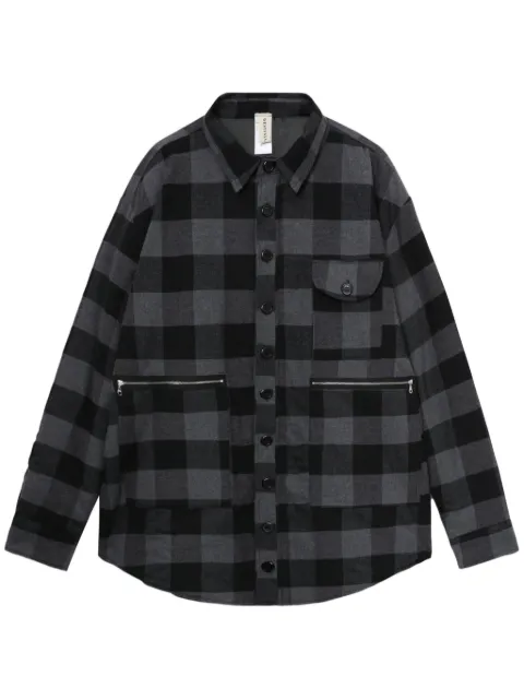WESTFALL camisa con cuadros estampados