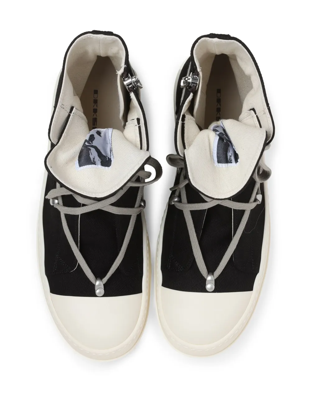 【RICK OWENS】在庫僅か Drkshdw Hexa ハイトップスニーカー RICK OWENS DRKSHDW(リックオウエンスダークシャドウ) / HEXA