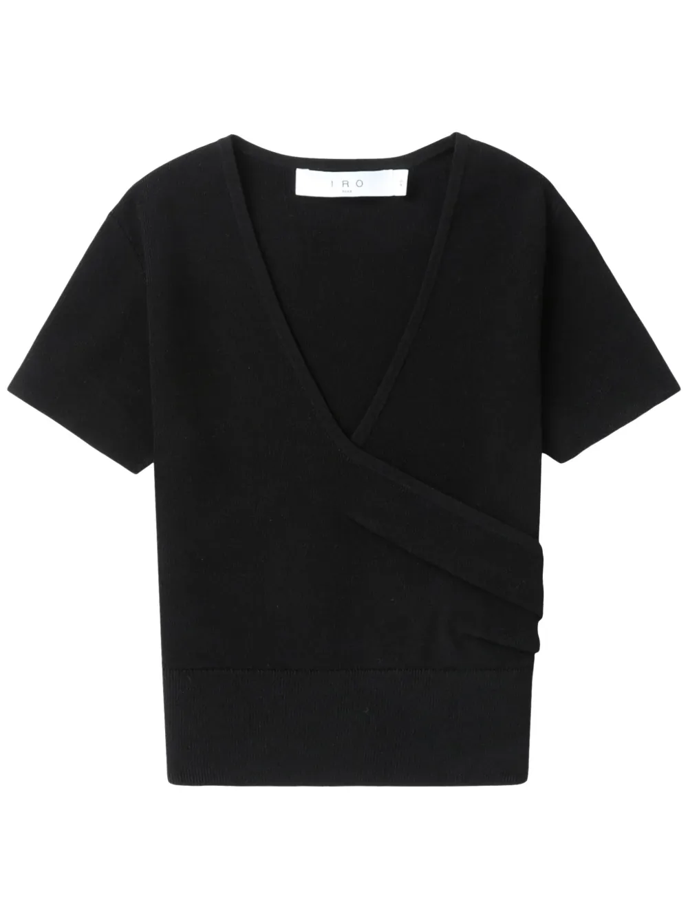 IRO cropped T-shirt | Black | Image 1
