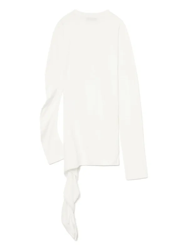 トップス LowClassic LOW CLASSIC/ロウ クラシック】SEE-THROUGH BUTTON LOOP TOP