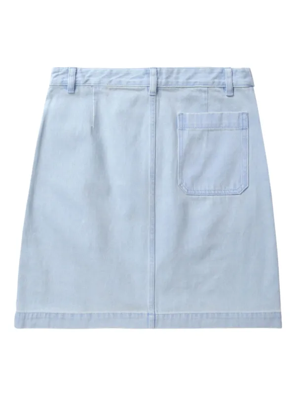 【関税込み】A.P.C. ブルー Mini-Jupe デニム ミニスカート A.P.C. デニム ミニスカート | ブルー | FARFETCH JP