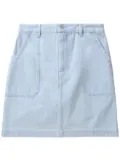 A.P.C. denim mini skirt - Blue