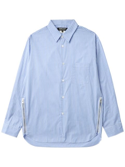 Comme des Garçons Homme Deux camisa con rayas estampadas