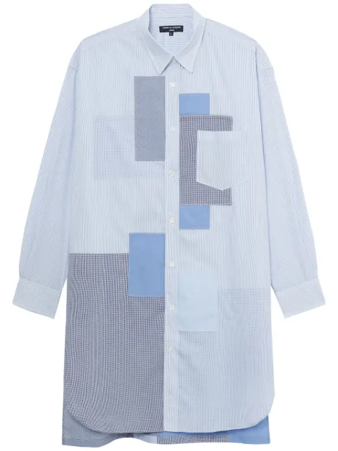 Comme des Garcons Homme patchwork-detail shirt Men