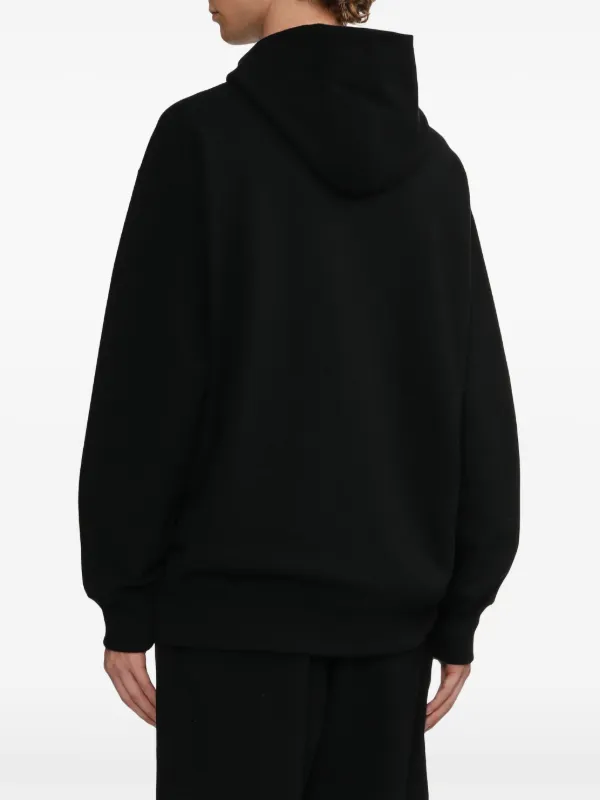Comme Des Garçons Homme logo-print Hoodie | Black | FARFETCH BN