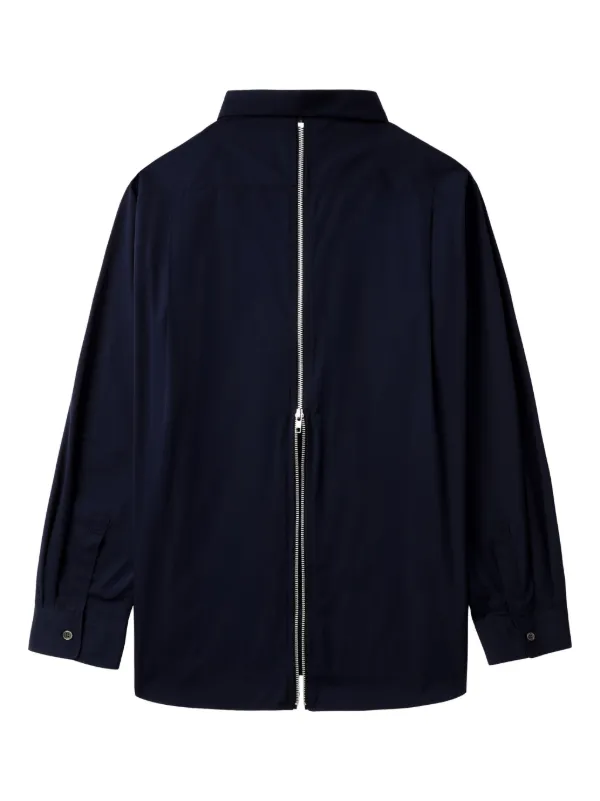 Gray Pinstripe Blazer by Comme des Garçons Homme Deux on Sale