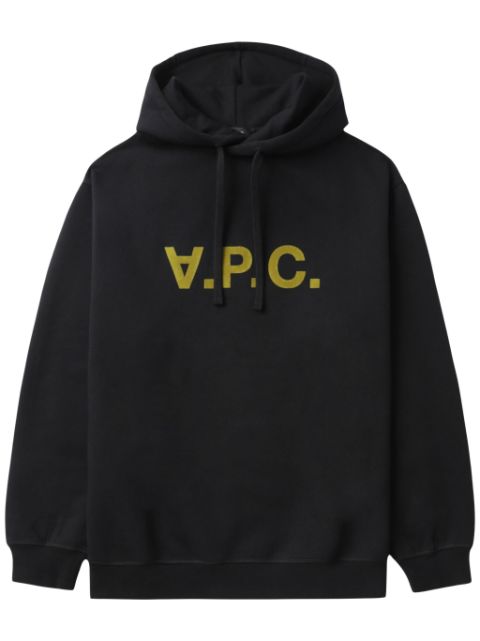 A.P.C. logo-print hoodie Women