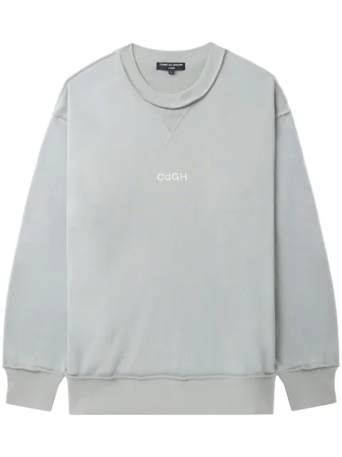 Comme des Garçons Homme logo-embroidered sweatshirt