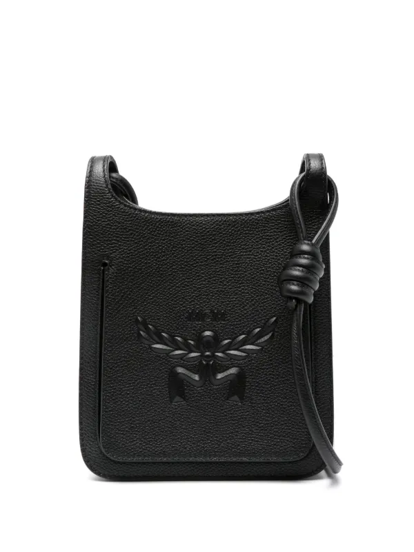 Black mcm crossbody purse deals