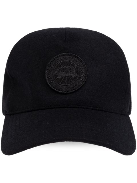 Canada Goose logo-patch baseball cap