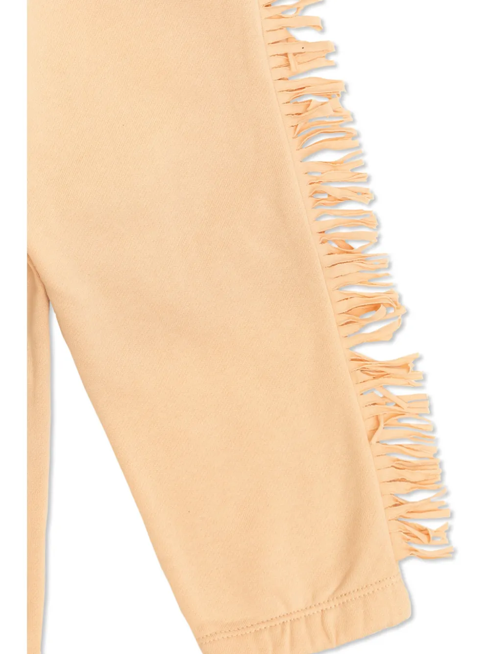 Shop Stella Mccartney Fringed Trousers In Pink
