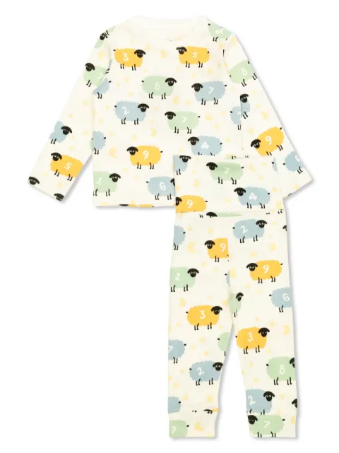 Stella McCartney Kids sheep-print cotton trousers (set of two)