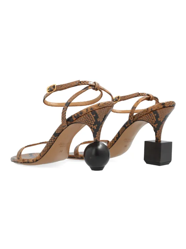 ジャックムス Jacquemus Bisou Mules Beige 'The Bisou' Mules by JACQUEMUS on Sale