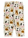Stella McCartney Kids graphic-print track pants - Grey