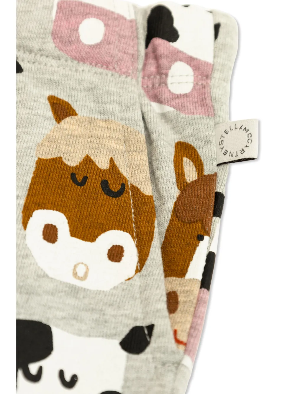 Stella McCartney Kids Trainingsbroek met grafische print Grijs