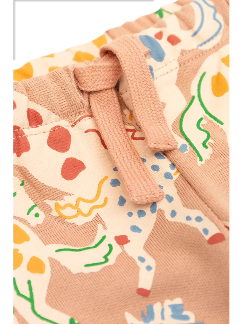 Shop Stella Mccartney Horse-print Track Pants In Pink
