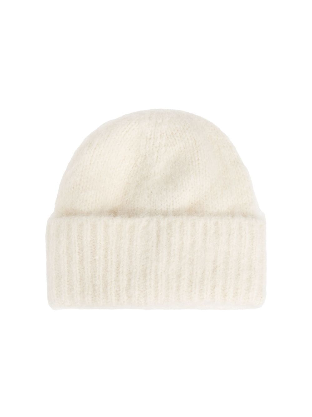 Shop Canada Goose Logo-plaque Beanie In White