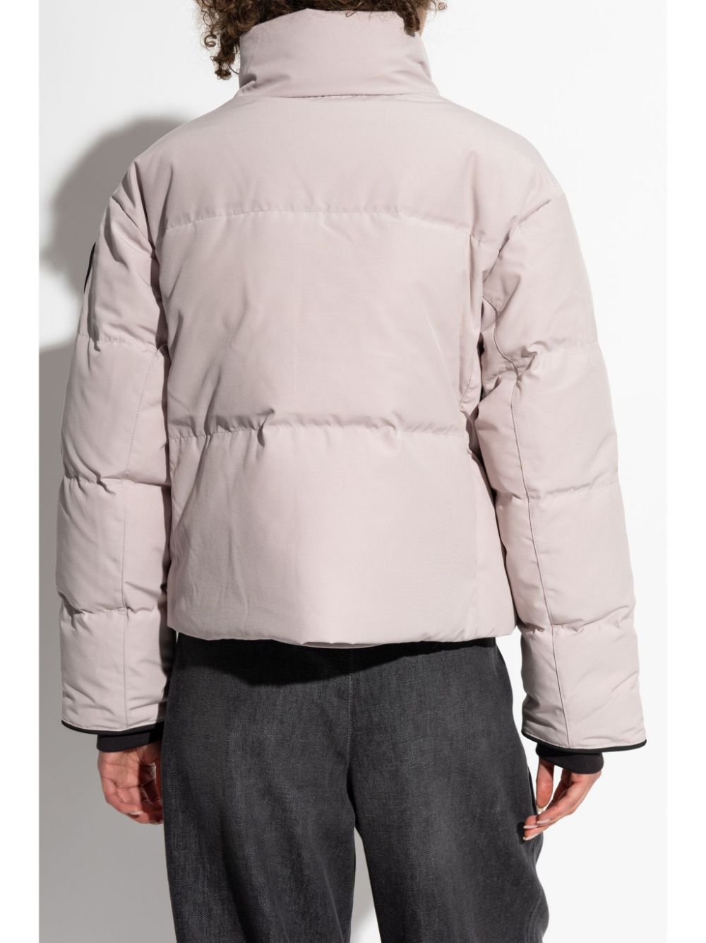 Shop Canada Goose Grandview Puffer Jacket In Pink