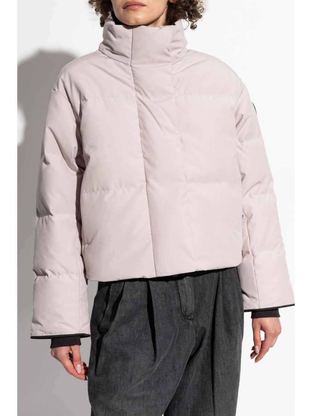 Shop Canada Goose Grandview Puffer Jacket In Pink