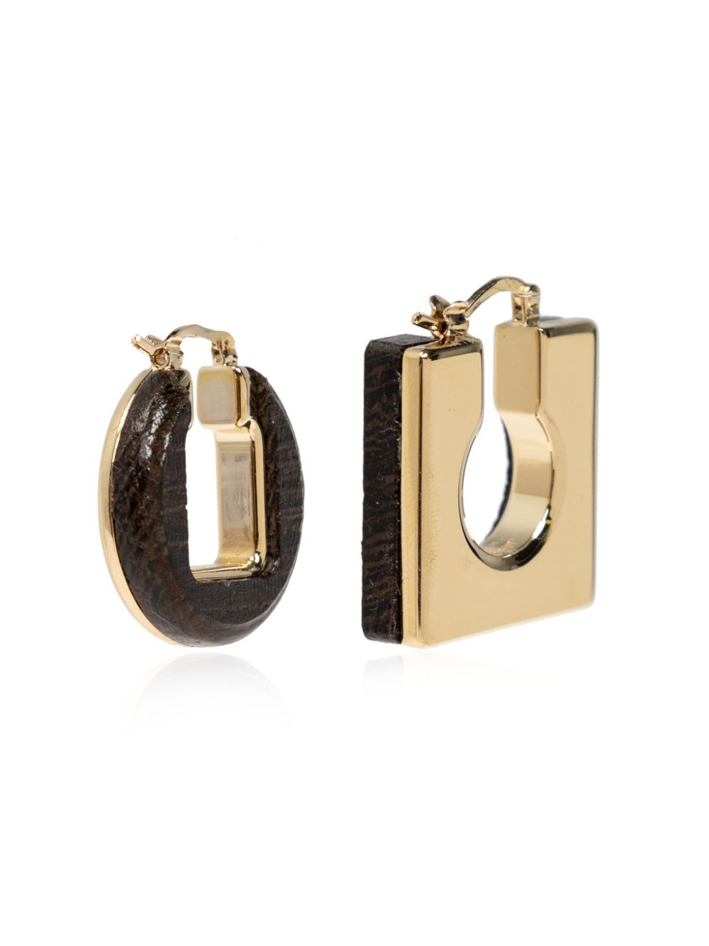 Jacquemus Les boucles Rond Carre earrings Women