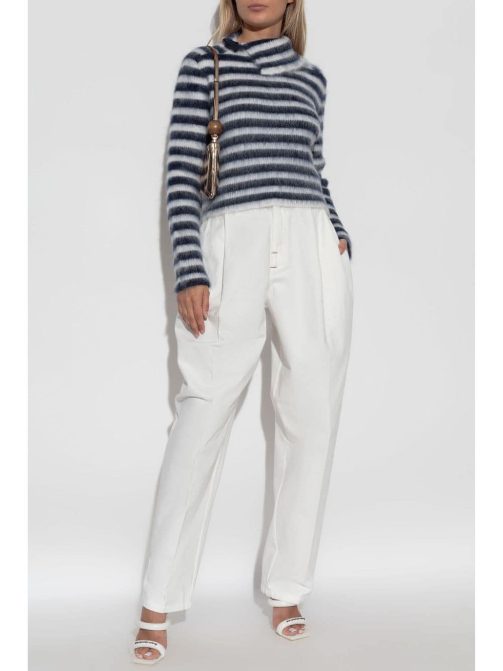 Jacquemus Le De-Nîmes Curzio trousers - Wit