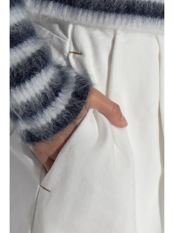 Jacquemus Le De-Nîmes Curzio パンツ | ホワイト | FARFETCH JP Jacquemus Le De-Nîmes Curzio パンツ | ホワイト | FARFETCH JP