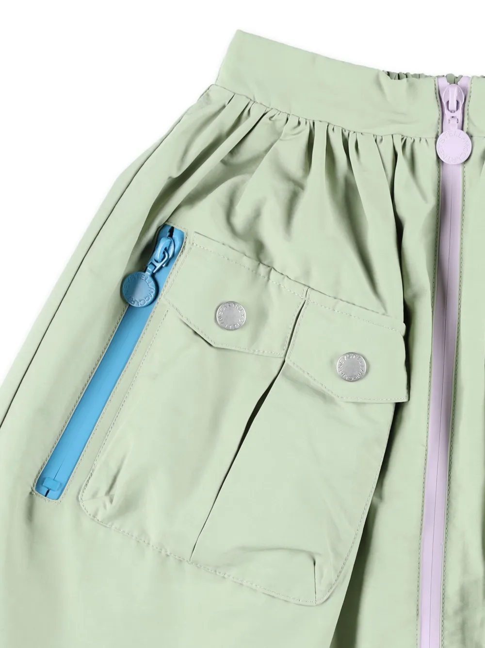 Stella McCartney Kids Rok met klepzak Groen