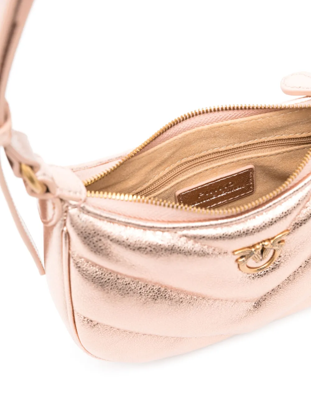 PINKO Baby Half Moon schoudertas Roze