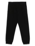 Moschino Kids gabardine-weave trousers - Black