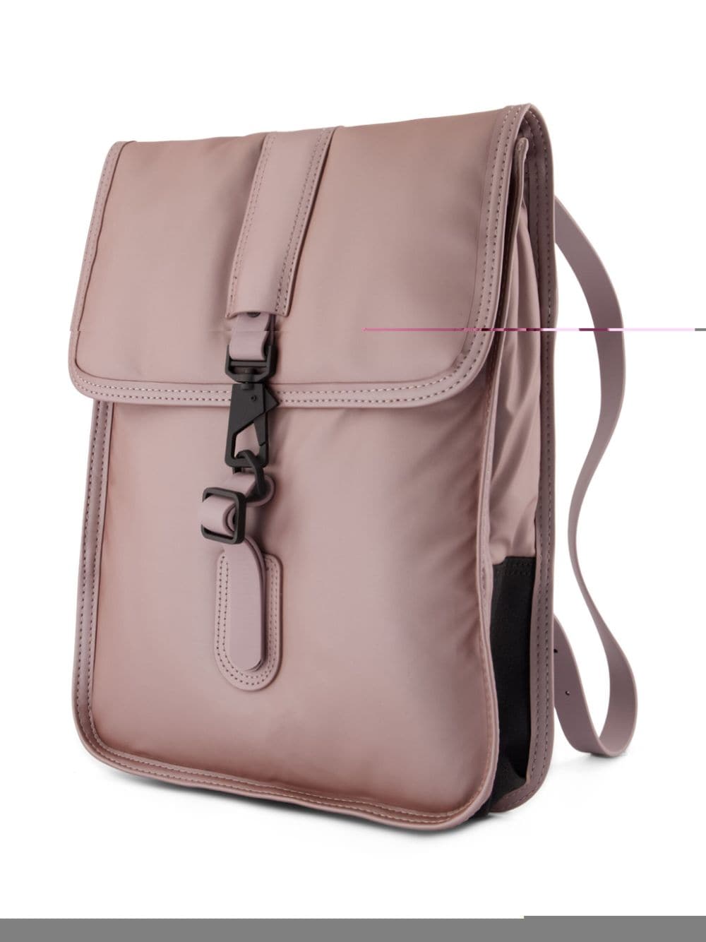 Shop Rains Puffed Backpack In Pink