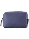 Rains logo wash bag - Purple