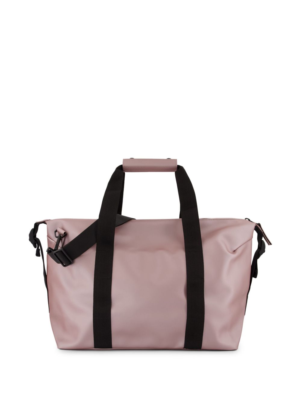 Rains Hilo debossed-logo luggage bag - Roze