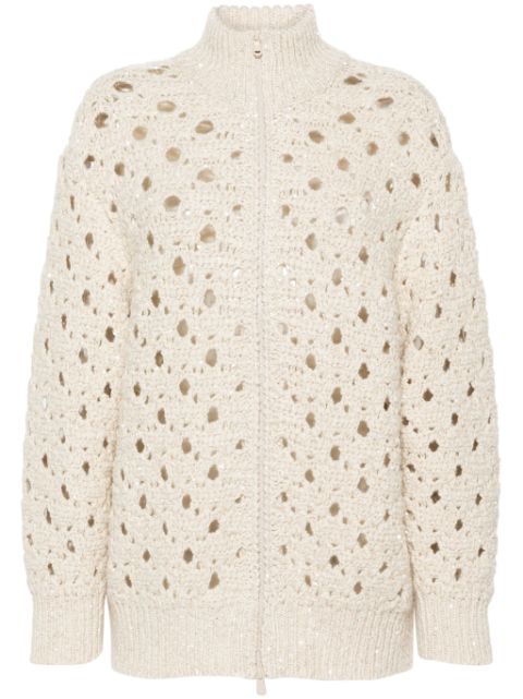 Brunello Cucinelli sequinned cardigan Women