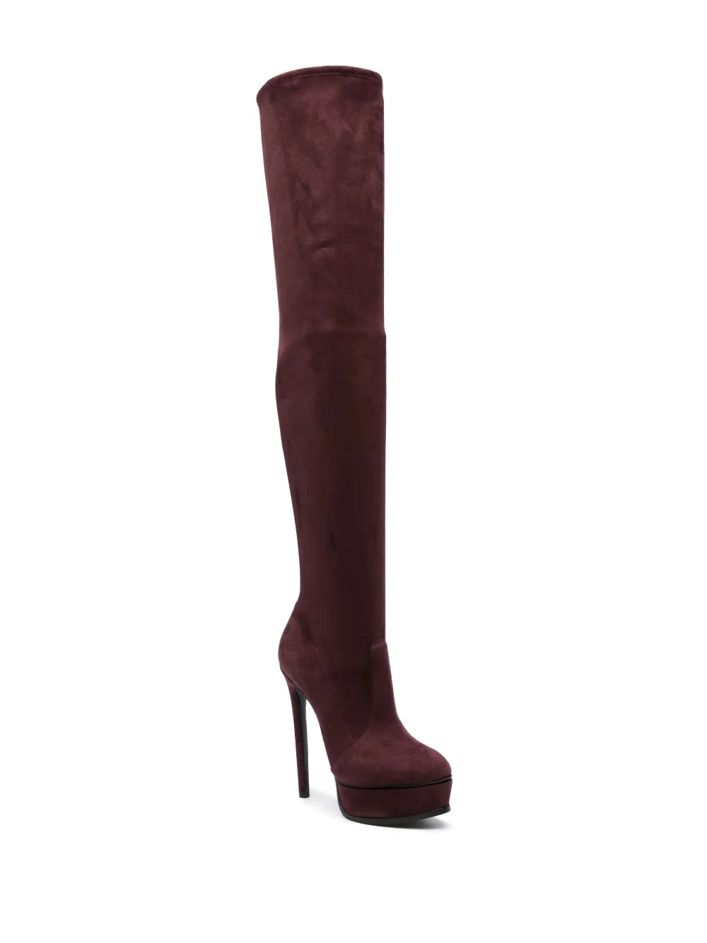 Casadei 150 mm Flora laarzen Rood