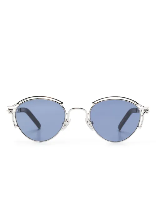 Lunettes de soleil à monture ronde - Jean Paul Gaultier - Modalova