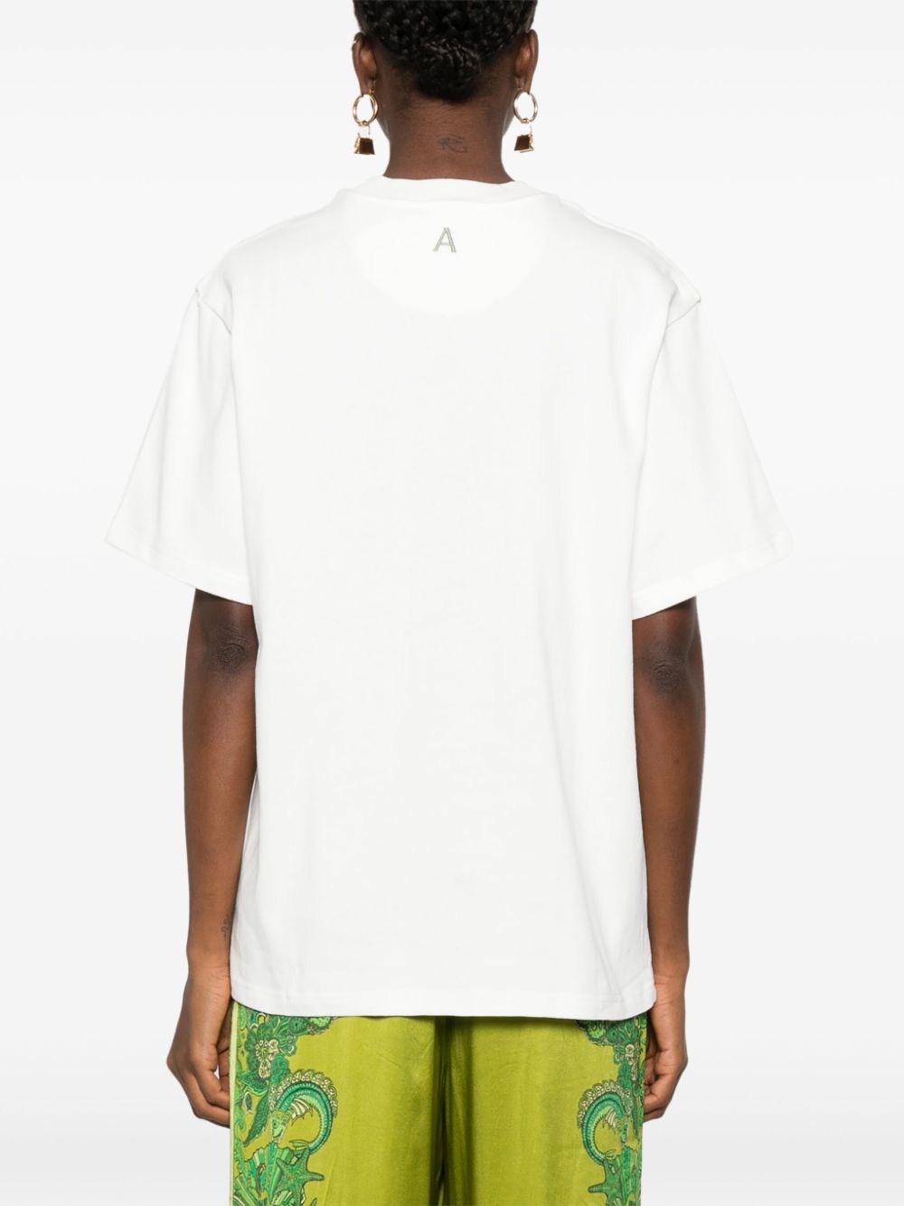 Shop Alemais Plane T-shirt In White