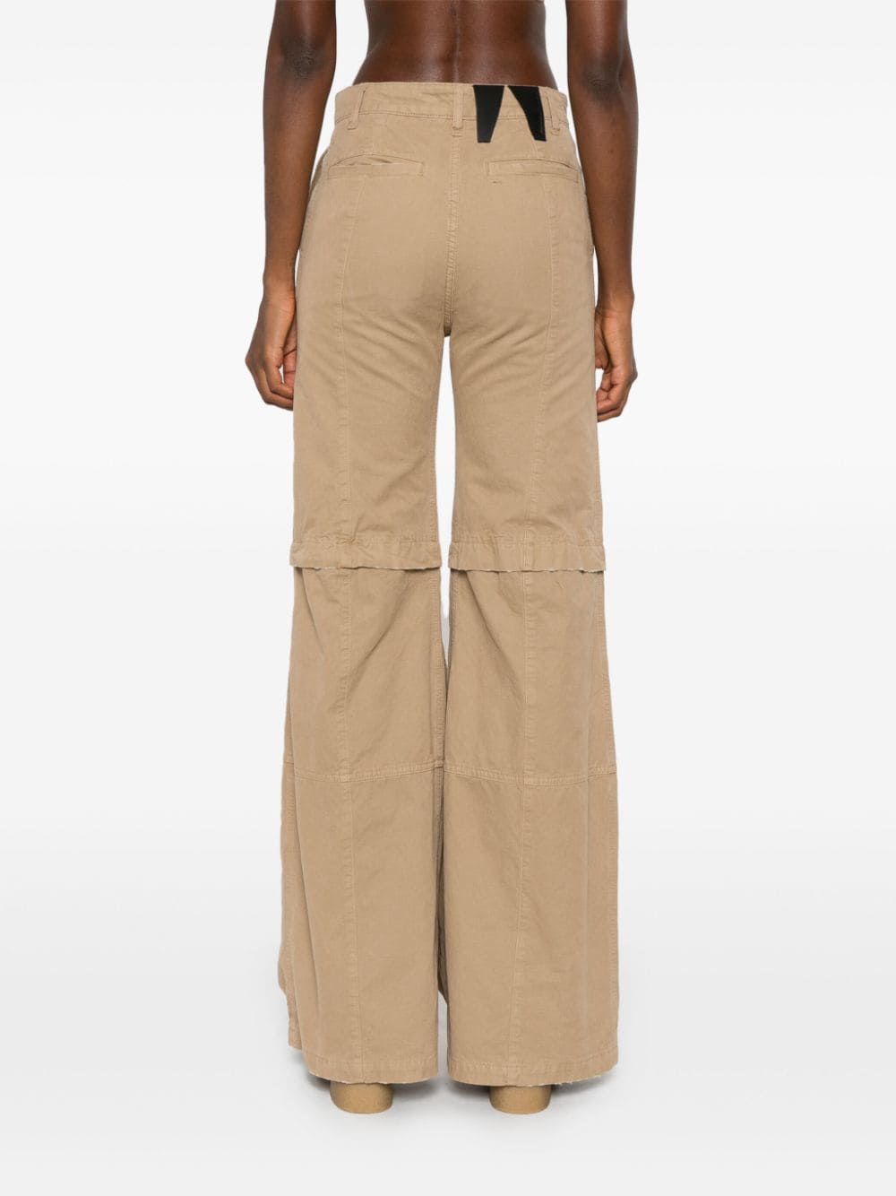 Shop Darkpark Sam Trousers In Neutrals