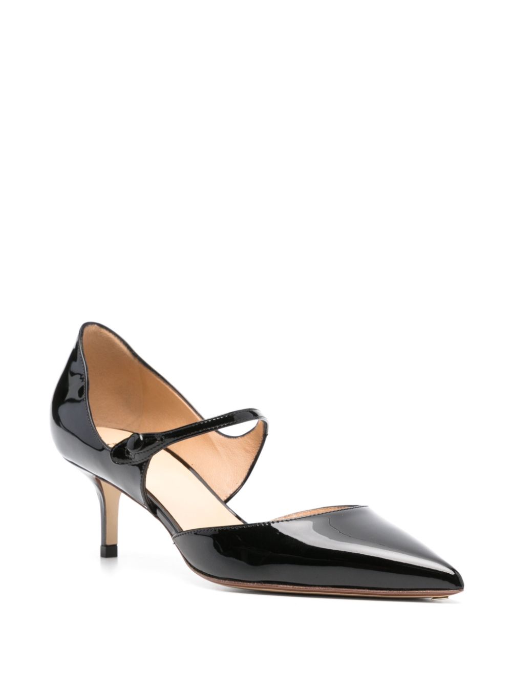 Francesco Russo 55mm Mary Jane pumps - Black