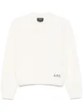 A.P.C. Esther sweater - White