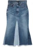 Polo Ralph Lauren patchwork denim maxi skirt - Blue